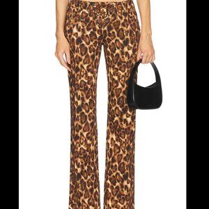 LOBA REVOLVE Zahara leopard print low waisted low rise pants 🐆